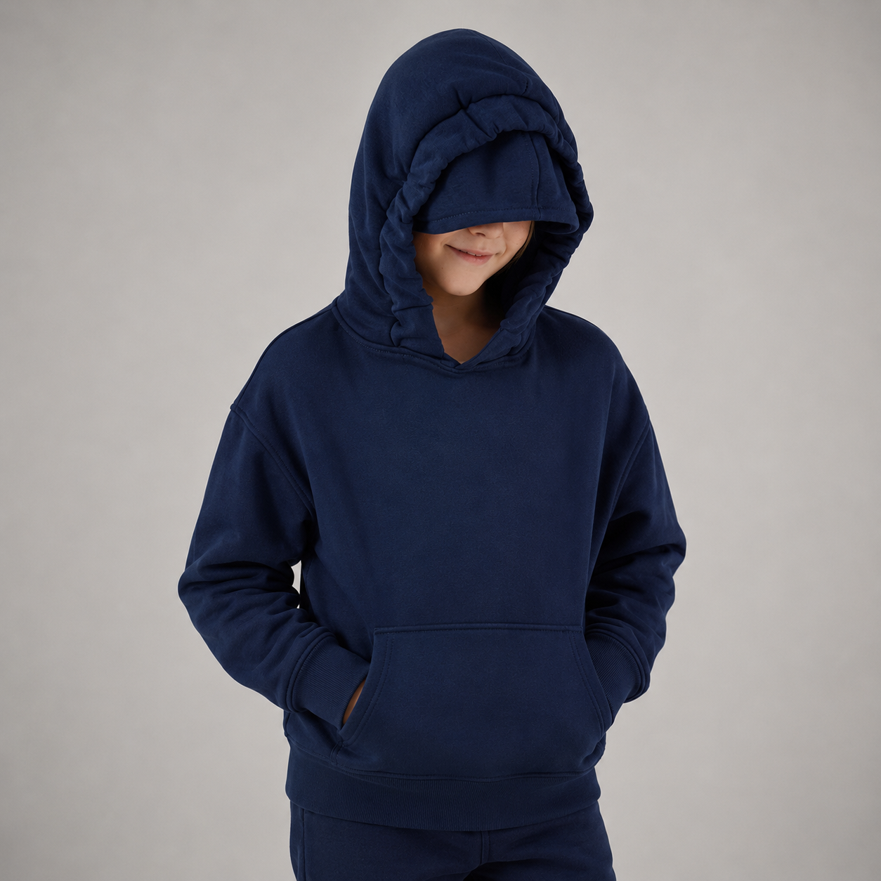 Kids Sensory Hoodie with Eye Cover