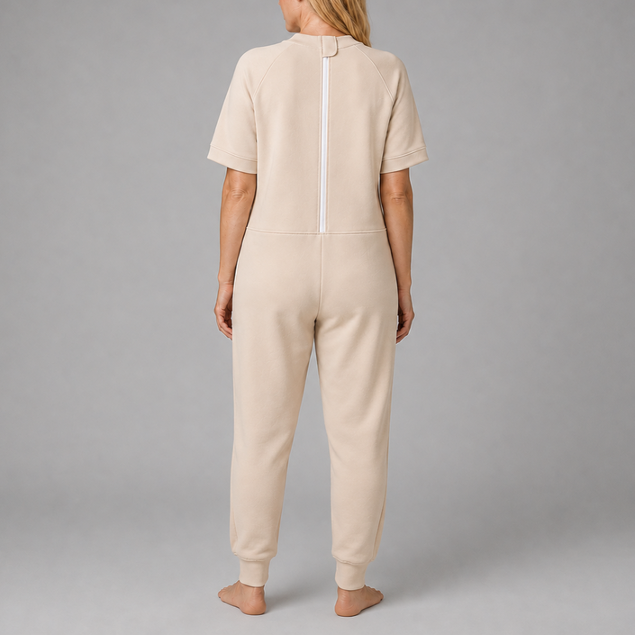 Women’s Adaptive Back Zip Romper with Long Pants