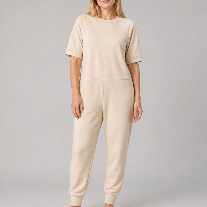 Women’s Adaptive Back Zip Romper with Long Pants