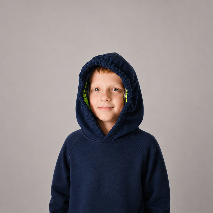 Kids Sensory Hoodie with Eye Cover