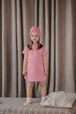 Adaptive Girls Dress and Turban Set