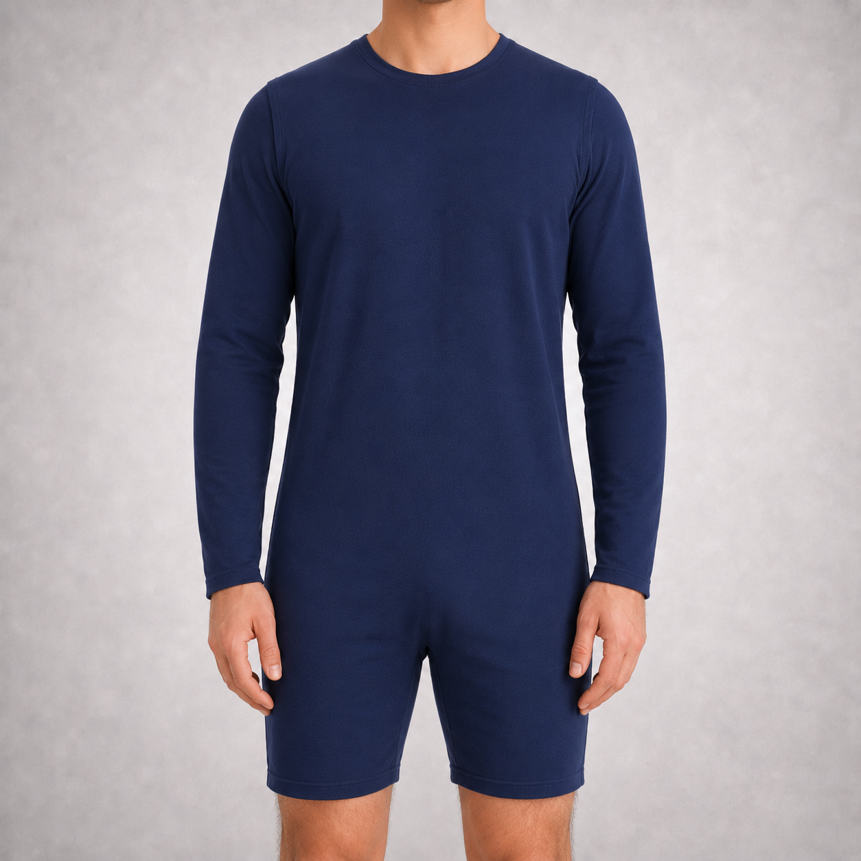Men's Adaptive Long Sleeve Romper