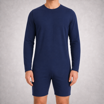 Men's Adaptive Long Sleeve Romper