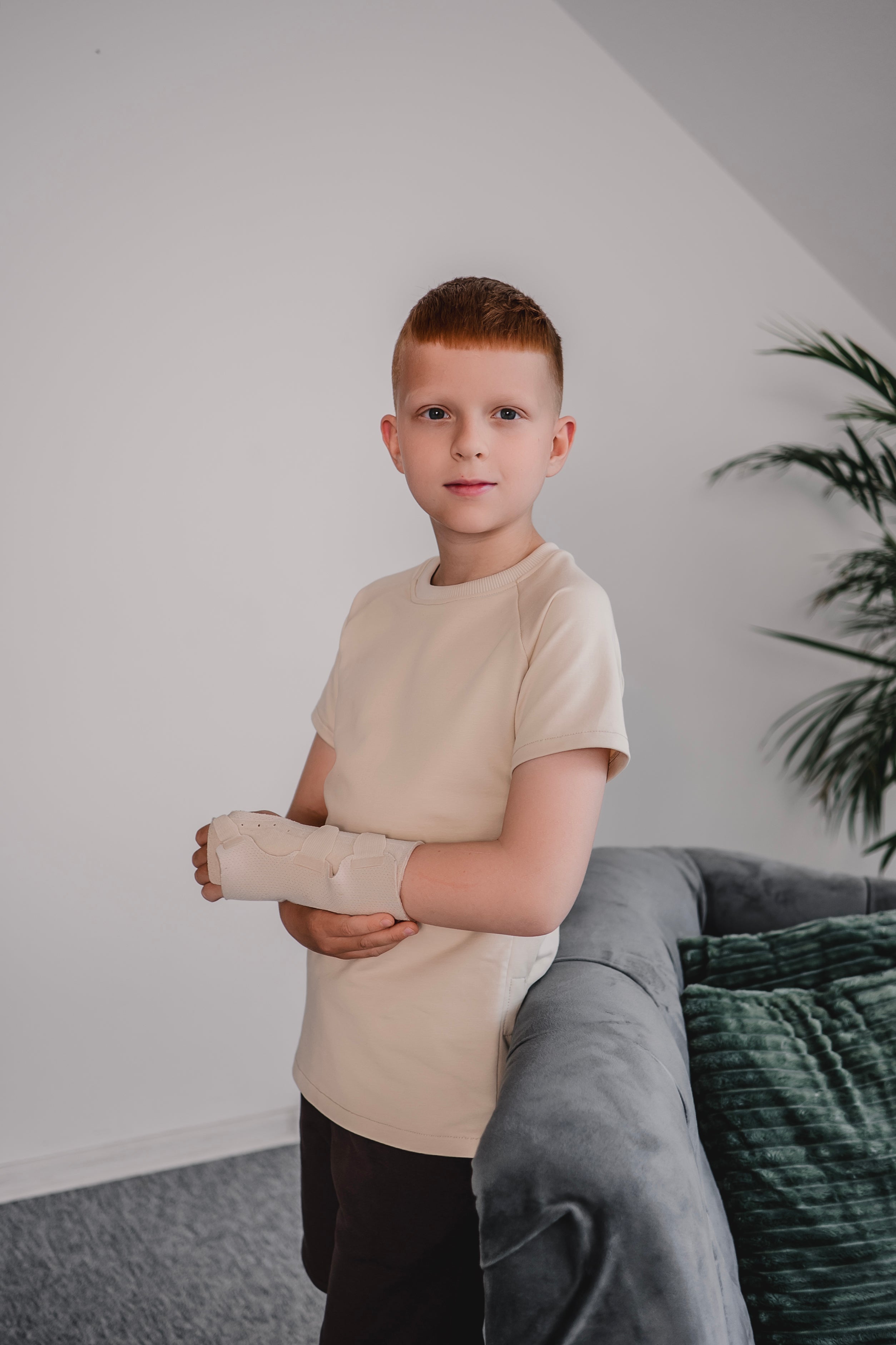Kids’ Adaptive Velcro T-Shirt with Full Side Openings
