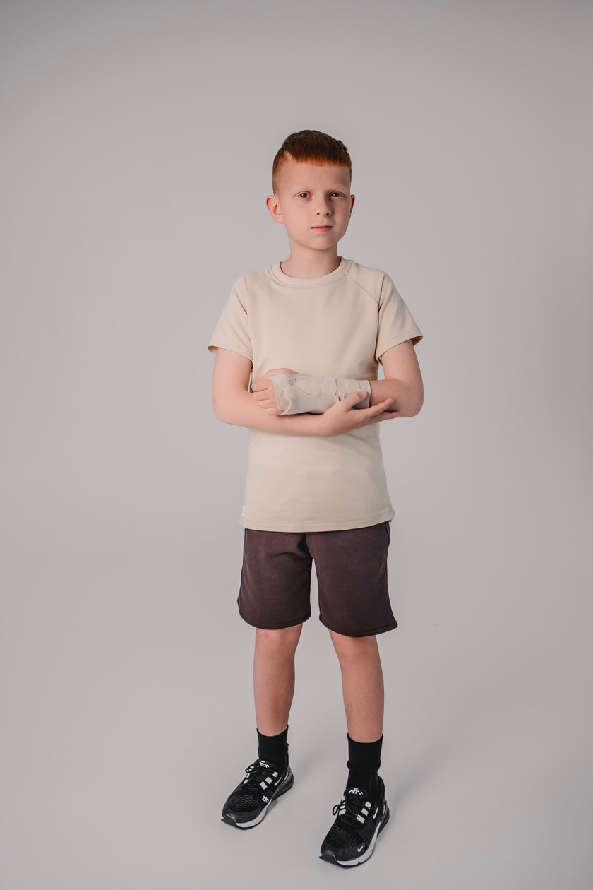 Kids’ Adaptive Shorts with Full Velcro Side Openings