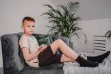 Kids’ Adaptive Shorts with Full Velcro Side Openings